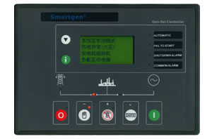 Panel de control digital automático para generador eléctrico